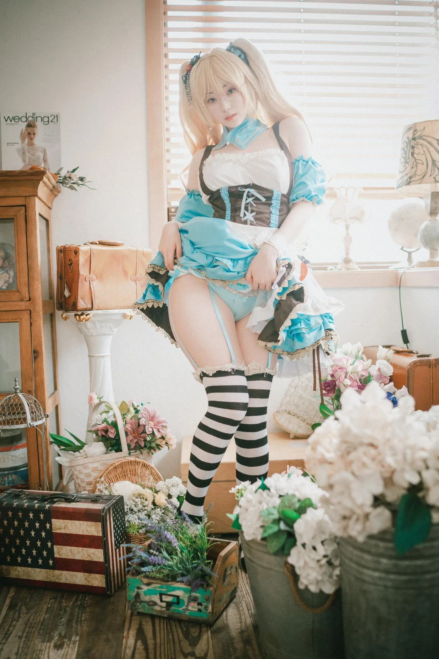 Bambi밤비 – NO.04 Alice in Glasses [49P]插图2